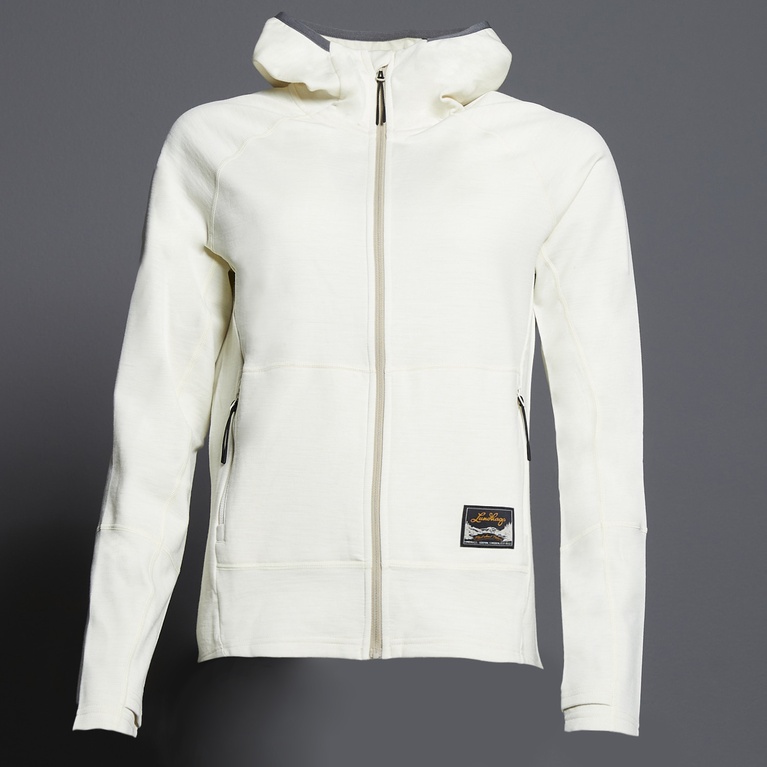 "LUNDHAGS" TIVED MERINO HOODIE W